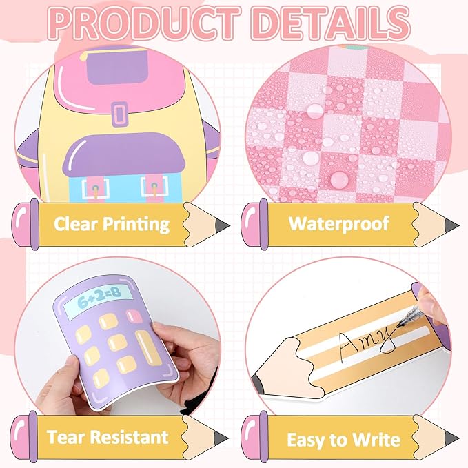 This is Your Year Bulletin Board Set Composition Notebook Classroom Decoration Inspirational Positive Affirmation Cutouts Welcome Back to School Bulletin Board for School Office Chalkboard Wall Decor