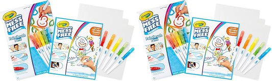 Crayola Color Wonder Paintbrush Pens & Paper, Mess Free Coloring for Toddlers, Painting Set, Toddler Arts & Crafts, Kids Gift (Pack of 2)