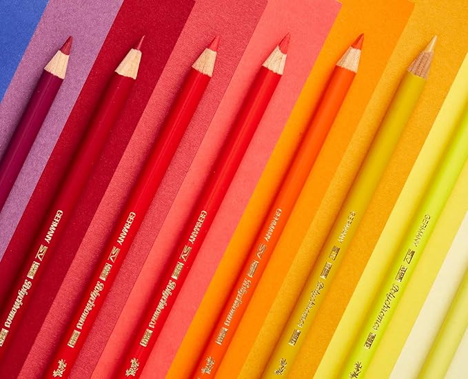 Faber-Castell Polychromos Artists' Single Pencil - Colour 125 Middle Purple Pink