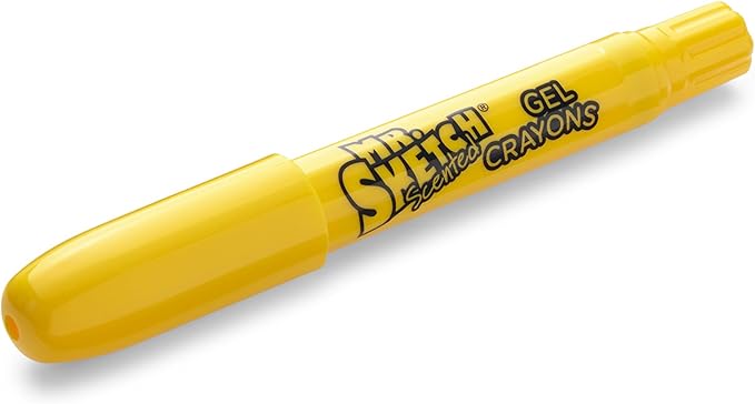 Mr. Sketch 1951332 1951332 Scented Twistable Gel Crayons, Assorted Colors, Pack Of 6, Multicolor, 6-Count