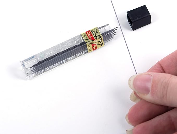Pentel Super Hi-Polymer Lead Refill, 0.5mm, Fine, 3H, 144 Pieces of Lead (C505-3H)
