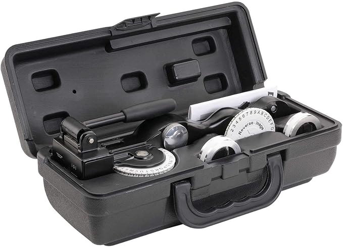 DYMO Rhino Labeler, 1011 Metal Tape Embossing System Kit