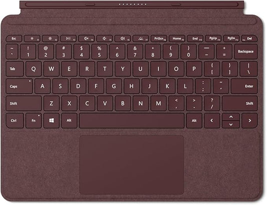 Microsoft Surface Go Alcantara Signature Type Cover (KCS-00041) Burgundy