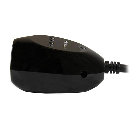 StarTech.com 15m USB 2.0 Active Cable with 4 Port Hub - Long USB Cable with 4 port USB Hub - USB A (M) to 4x USB A (F) - 15m, 50 ft Black, TAA (USB2EXT4P15M)