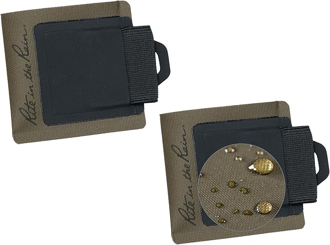 Rite in The Rain All-Weather Monsoon Adhesive Pen and Card Holder, 2” x 2”, 2 Pack (No. PH2)