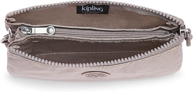 Kipling Creativity L, Women’s Purse, Grey Grey, 4x18.5x11 cm (LxWxH)