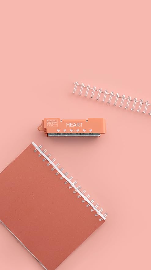 We R Memory Keepers Multi Cinch (Heart Punch) Art Crafts Sewing Scrapbooking Journaling Printmaking Paper Craft Office Home Card Stock DIY Card Making Sticker Machine Stamping Punches Papers