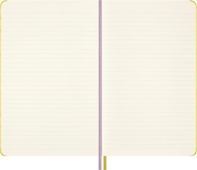 Moleskine Limited Edition Peanuts 'Patty' Notebook, Hard Cover, Large (5" x 8.25"), Ruled, Yellow, 176 pages