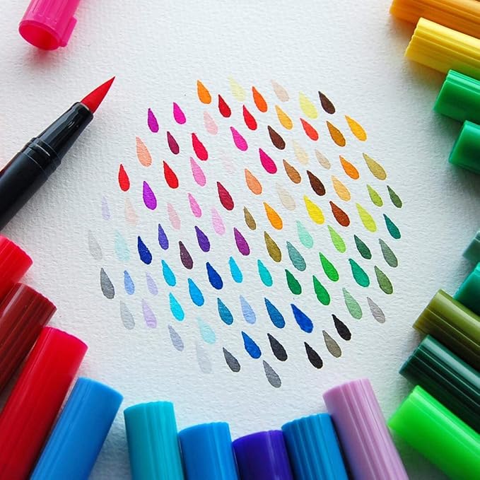 Tombow Dual Brush Pen Art Markers (10-Pack, Celebration)