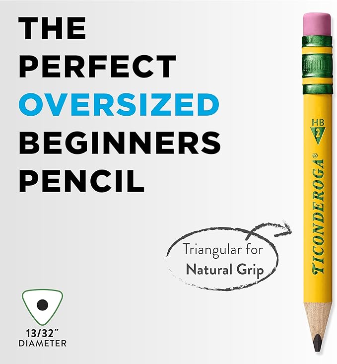 My First Ticonderoga Half Size Pencils