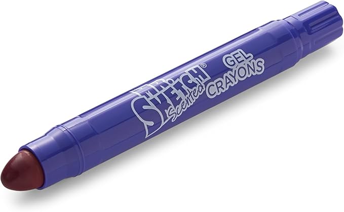 Mr. Sketch 1951332 1951332 Scented Twistable Gel Crayons, Assorted Colors, Pack Of 6, Multicolor, 6-Count