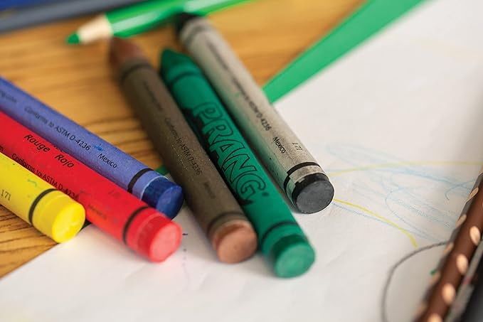 Prang 32350 Crayons Made with Soy, 100 Each of 8 Colors, 800/Carton