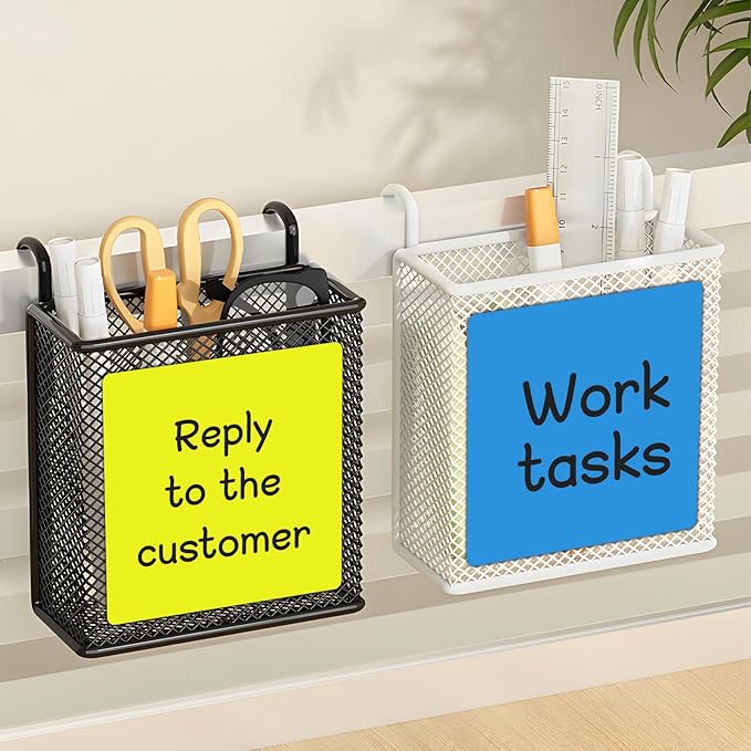Reusable Magnetic Sticky Notes,3”x3”,24Pack,Dry Erase Magnets Magnetic Labels,Bright Colors Magnet Sheets,Easy to Post for Fridge,Whiteboard,Locker