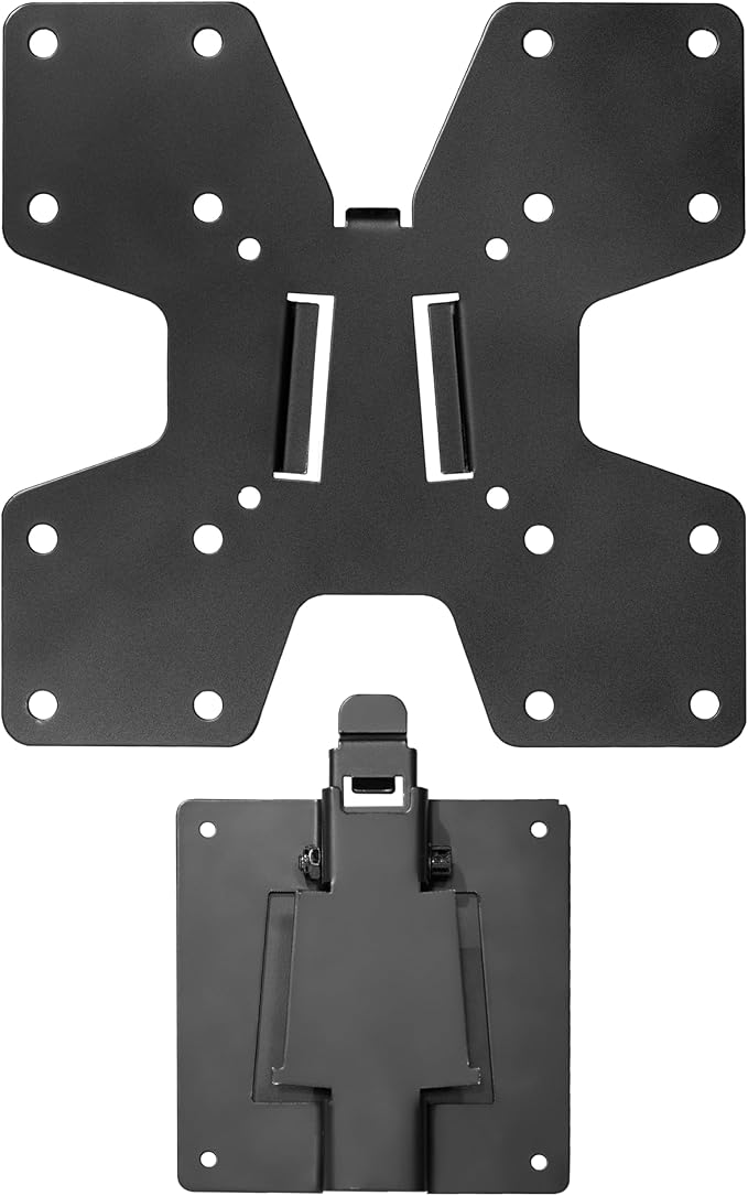 VIVO Large Adapter VESA Mount Quick Release Bracket Kit, Stand Attachment and Wall Mount Removable VESA Plate for Easy LCD Monitor and TV Screen Mounting, STAND-VAD2H