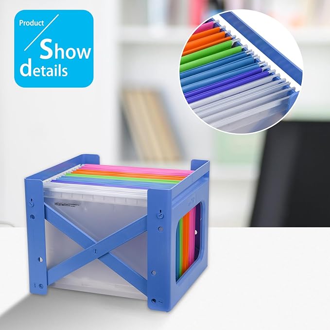 30 Pcs PP Hanging File Folders Letter Size,Transparent Hanging Folders with Tabs,File Folders for Filing Cabinet Hanging Files for Bulky Files,Medical Charts,Office AMD School Desktop File Storage