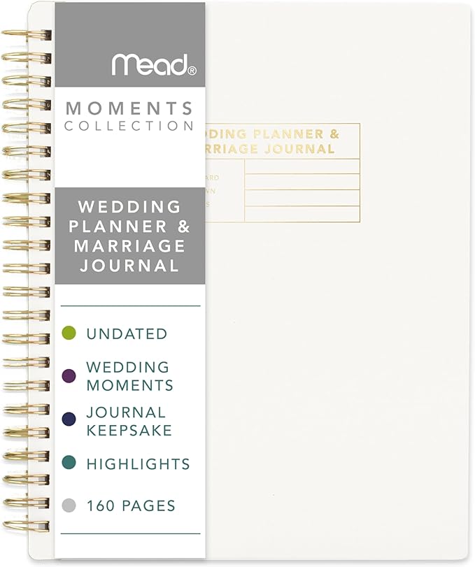 Mead Moments Pregnancy Planner and Baby Journal,
