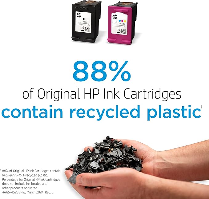 HP 64XL Tri-Color High-Yield Ink Cartridge Printers | Works with Printer Series: Envy Inspire 7950e; Envy Photo 6200, 7100, 7800; Tango | Eligible for Instant Ink | N9J91AN