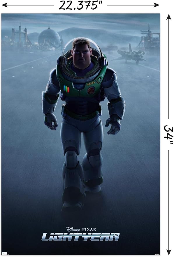 Trends International Disney Pixar Lightyear - Buzz Lightyear One Sheet Wall Poster, 22.375" x 34", Unframed Version