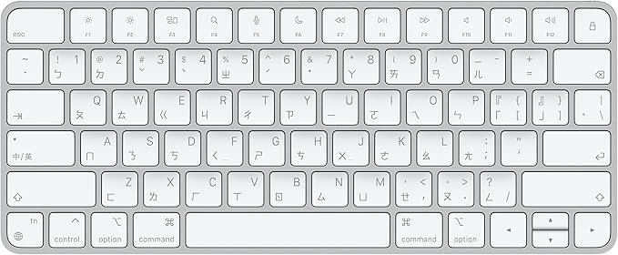 Apple Magic Keyboard: Wireless, Bluetooth, Rechargeable. Works with Mac, iPad, or iPhone; Traditional Chinese (Cangjie & Zhuyin) - White
