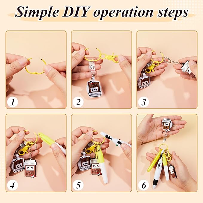 Henoyso 36 Pcs Nurse Badge Reel Pens Mini Highlighter Pens Bulk Nursing Week Appreciation Gifts Badge Accessories Retractable for Cna Medical Assistant Christmas Women (Stylish)