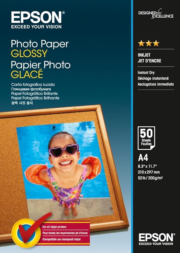 Epson Photo Paper Glossy A4 50 shee
