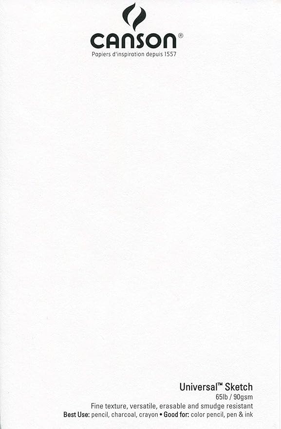 Canson Artist Series Universal Sketch Pad 9x12"