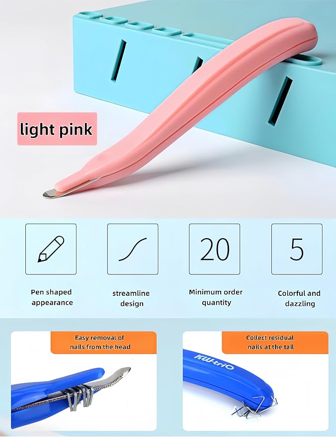 3 Pack Professional Magnetic Staple Remover, Puller Staples Remover Staple Removal Tool, Efficient Tool for School Office Home
