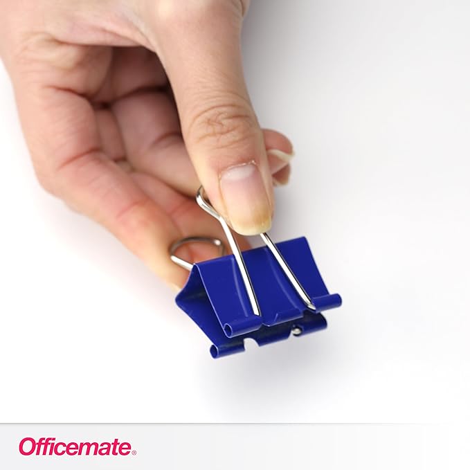 Officemate Assorted Color Binder Clips ()