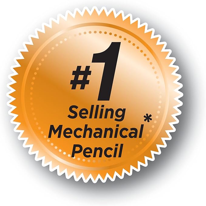 BIC Xtra Comfort Mechanical Pencils with Erasers, Medium Point (0.7mm), 12-Count Pack, Bulk Mechanical Pencils for School or Office Supplies