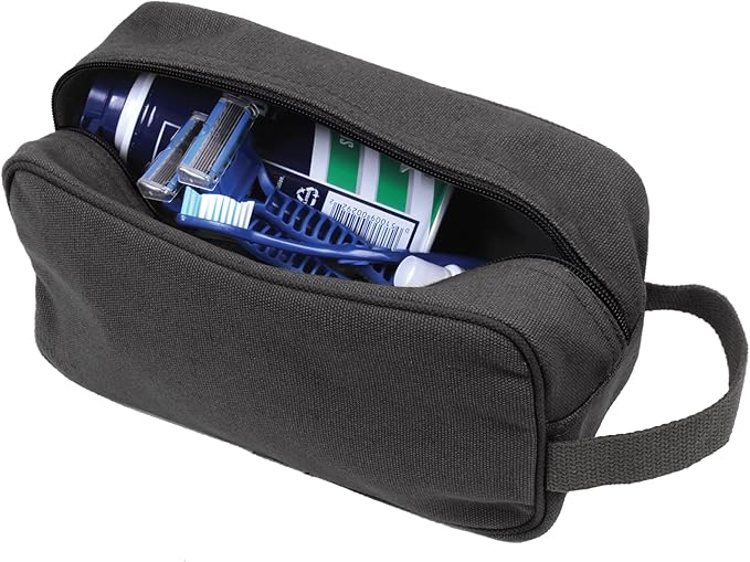 Rothco Heavyweight Canvas Travel Dopp Kit - Shave and Shower Toiletry Organizer