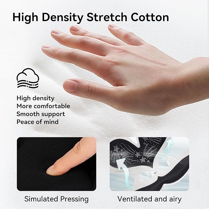 BKT Seat Cushion Chair Ergonomic Office Chair Cushions Lumbar Support for Seat Pillow Ideal for Students Office Workers Nursing Mothers Long Sitting Outdoor Fishing Floor