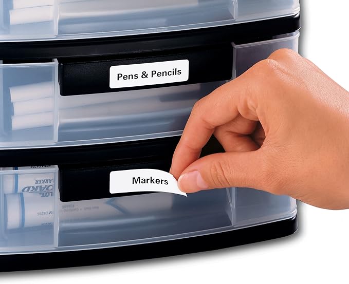 Avery Removable ID Labels, Sure Feed Technology, 0.5" x 1.75", 5 Packs (6467)
