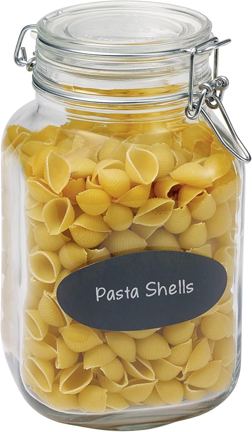 Avery Chalkboard Labels, 1-3/4" x 3-3/4" Removable Labels, Black, Non-Printable, 12 Oval Labels Total (73363) (Pack of 2)