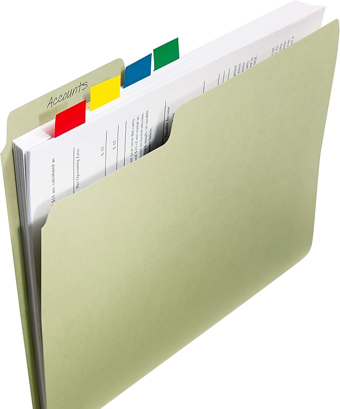 Post-it Flags, 200/High Volume Desk Grip Dispenser, 1 in Wide, Blue (680-HVBE)