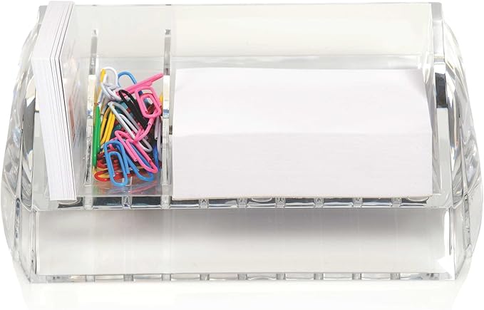 Swingline Memo & Paper Clip Holder, Acrylic, Stratus, Clear (S7010136)