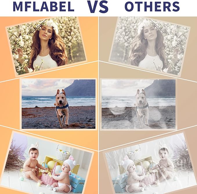 MFLABEL Thermal Laminating Pouches, 8.9 x 11.4-Inches Clear Thermal Laminating Plastic Paper Laminator Sheets for Photos Files Drawings for Use with Thermal Laminators 3 mil 600-Pack
