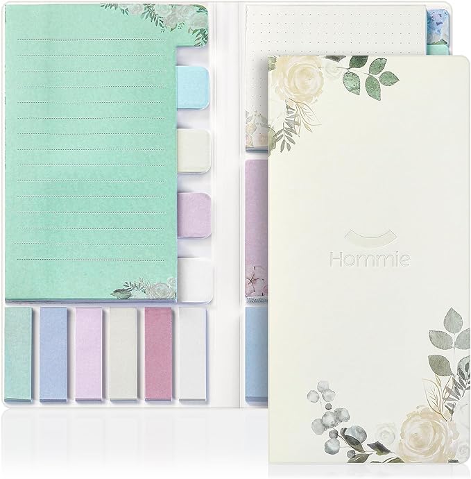 Sticky Notes Set Sticky Notes Tabs Divider Sticky Notes Planner Sticky Notes Sticky Note Dividers Tabs Book Notes Office Supplies Back to School Supplies