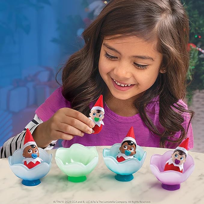 The Elf on The Shelf Frost Pips Duo: Boy and Girl Mini-Blooms