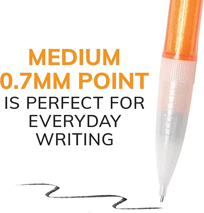 BIC Xtra-Sparkle Number 2 Mechanical Pencils With Erasers,Medium Point (0.7mm),Mechanical Pencils for School Supplies,24 Count (Pack of 2)