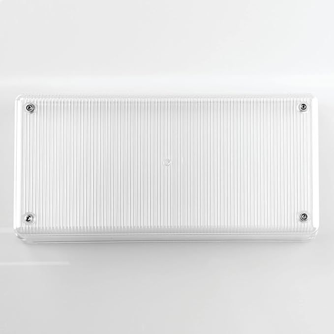 iDesign Linus BPA-Free Plastic Drawer Organizer - 6" x 12" x 2.25", Clear