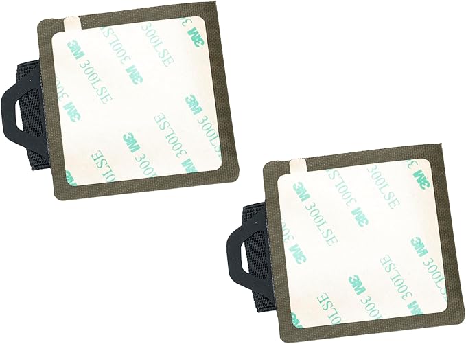 Rite in The Rain All-Weather Monsoon Adhesive Pen and Card Holder, 2” x 2”, 2 Pack (No. PH2)