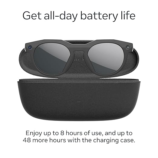 Oakley Meta HSTN, Black | Smart AI Glasses for Men, Women — Performance for Sports, Athletes — Camera, Audio, Video — 8 Hour Battery — 3K HD Resolution — Prizm™ Polarized Lenses