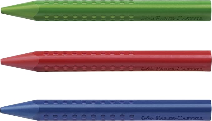Faber-Castell Jumbo Grip Crayons (Pack of 12)