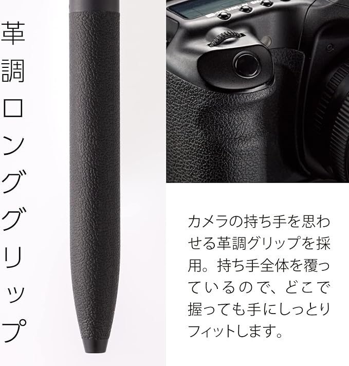 Pentel Oil Based Ballpoint Pen, Calme 0.7mm, Black, Black Ink, 5 Count XBXA107A-A
