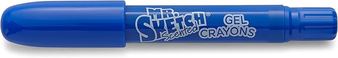 Mr. Sketch 1951332 1951332 Scented Twistable Gel Crayons, Assorted Colors, Pack Of 6, Multicolor, 6-Count