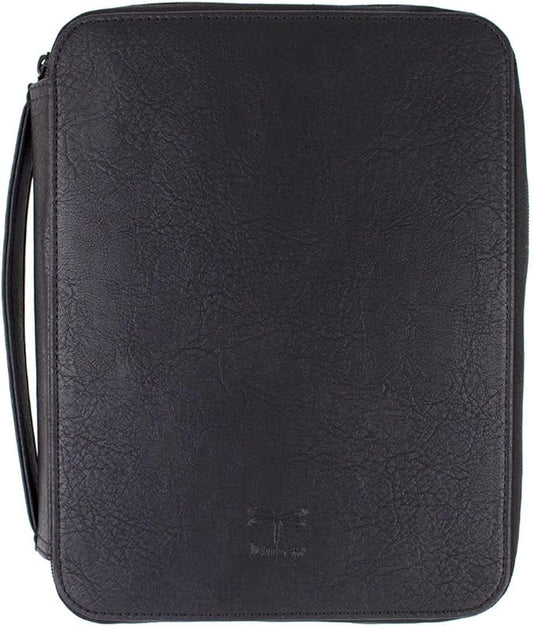 Tombow 56204 Zippered Marker Storage Case, Black. Portable Art and Craft Storage Case with 54 Slots and Mesh Pouch fits Dual Brush Pens, Pencils, Pens, Markers and Accessories