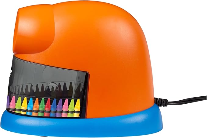 X-ACTO Crayon Pro Electric Sharpener, SafeStart Automatic Motor, Great for Home or School Use