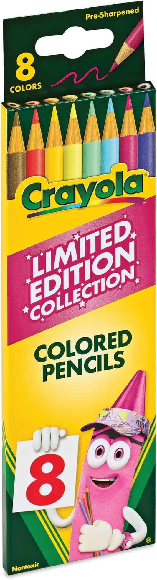 Crayola Colored Pencils - Limited Edition, Set of 8, Retired Colors