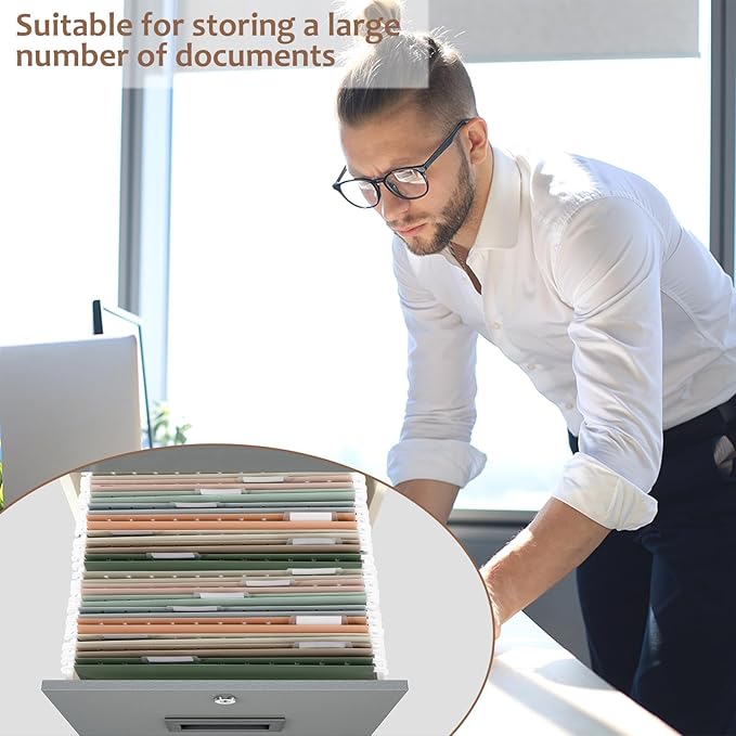 gisgfim 16pack Poly Plastic Hanging File Folders Letter Size 11.8 x 8.85 Inches File Folders Filing Cabinet Organizer Ideal for Home and Office Organization and Papers Classification Morandi Colors