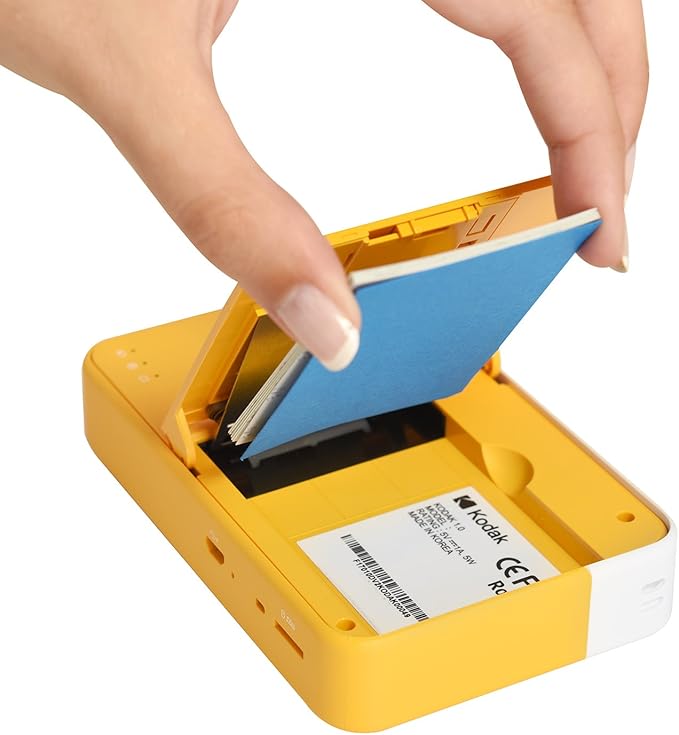 KODAK 2x3 Premium Sticky-Backed ZINK Photo Paper (20 Sheets) - Compatible With Kodak Step, Step Slim, Printomatic, Printomatic+, Smile+, Step Touch